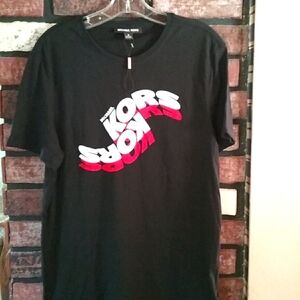 Michael Kors NWOT Tee, M Black